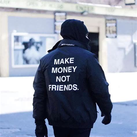 need money not friends jacket gucci|Need Money Not Friends .